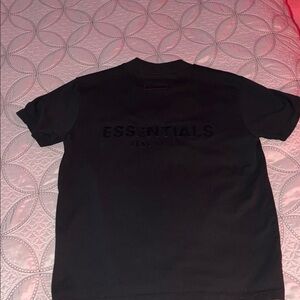 Essentials Black Short Sleeve Tee